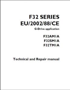 Iveco F32 Series Eu200288ce Technical and Repair manual